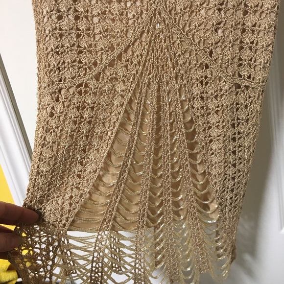 Beaded & Lacey knit dressy top - Picture 3 of 6